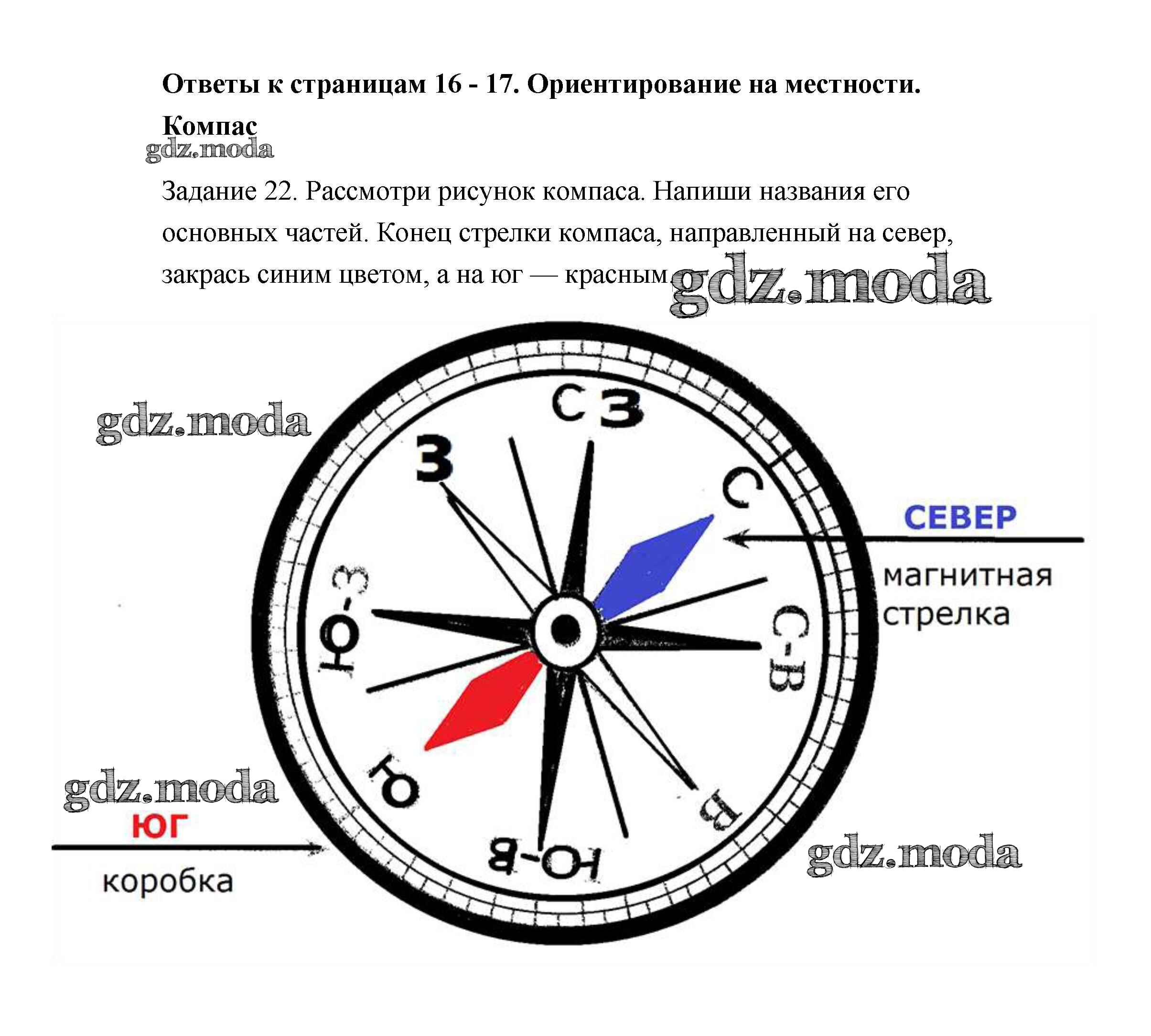 компас фото для детей русский язык