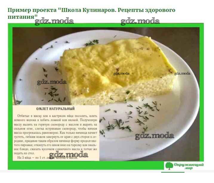 Технологическая карта омлет с сыром для школы