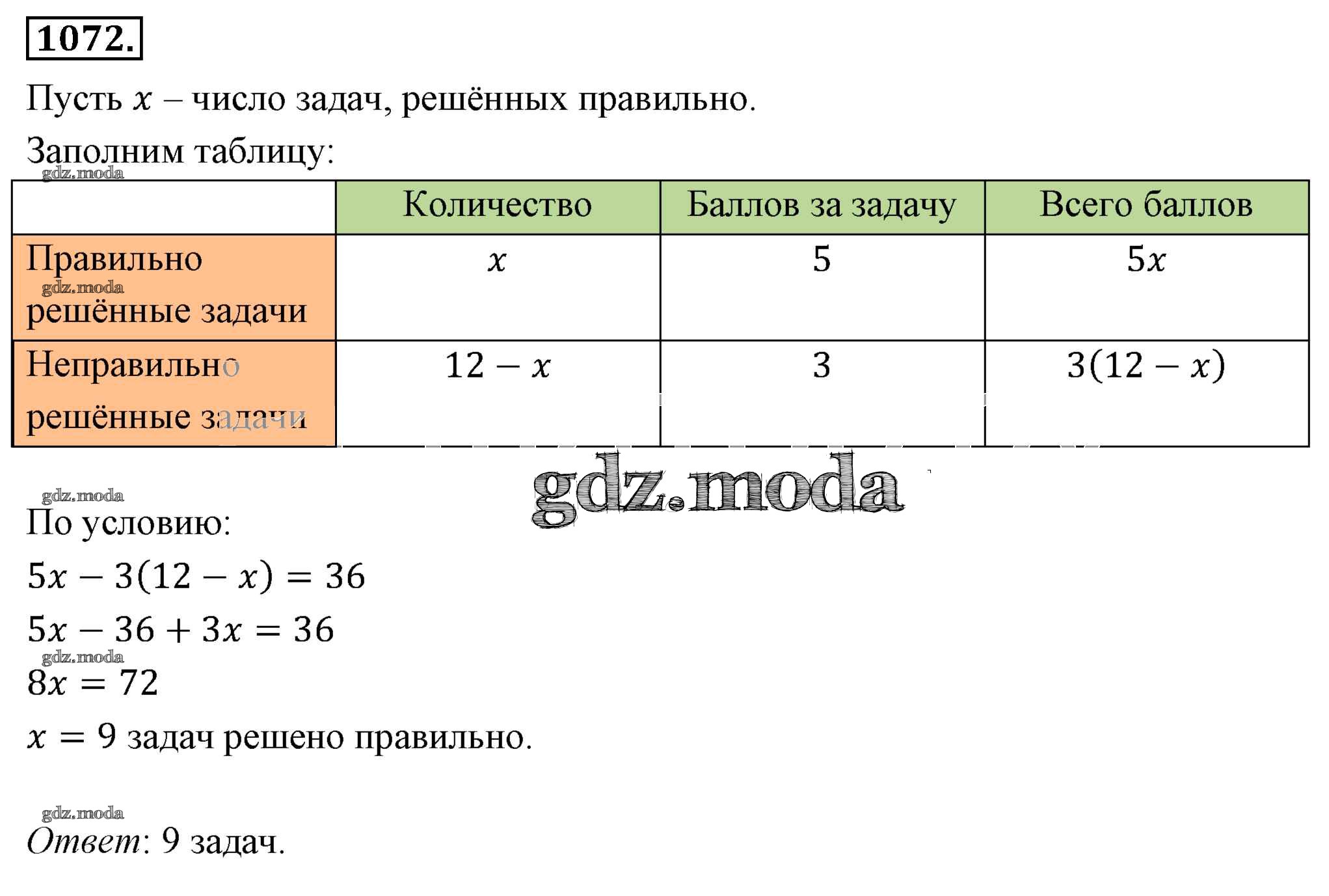 Алгебра 7 класс номер 1072. Задание 1072 по алгебре 7 класс. Алгебра 7 класс алгоритмы действий.