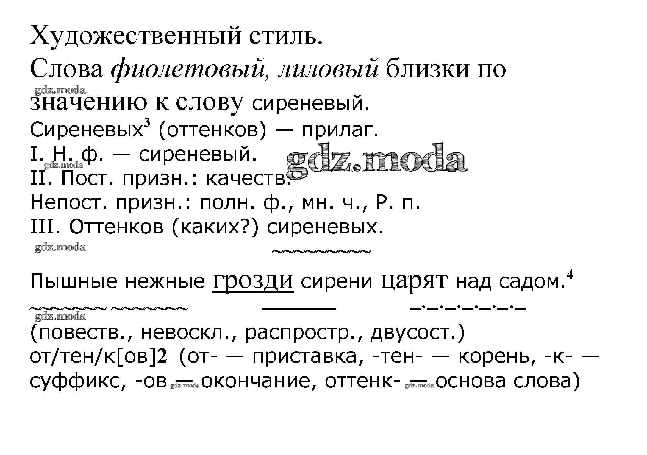 ОТВЕТ на задание № 422 Учебник по Русскому языку 5 класс Баранов